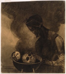 Ketel van de tovenares door Odilon Redon