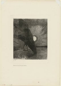 Onophoudelijk aan mijn zijde roert zich de demon, plaat 7 uit Charles Baudelaire