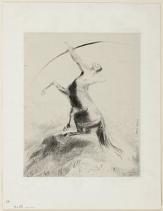 Centaur Richtend op de Wolken