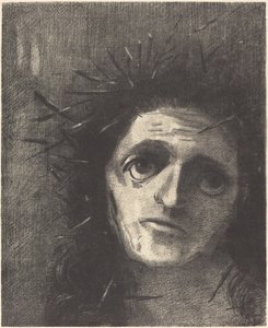 Christus door Odilon Redon