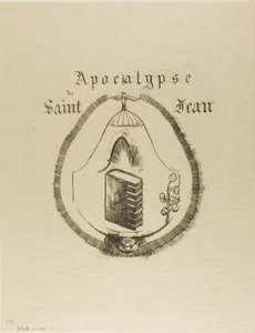 Cover-Frontispiece voor de Apocalyps van Johannes