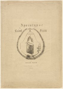 Omslag/frontispice voor de Apocalyps van Johannes