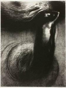 Dood: "Mijn ironie overtreft alle anderen" door Odilon Redon