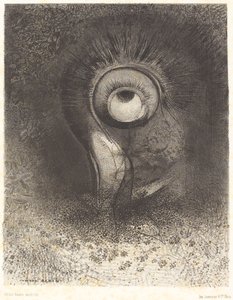 Er was misschien een eerste visie geprobeerd in de bloem door Odilon Redon