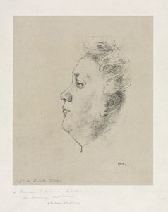 Mlle. Juliette Dodu, 1904 door Odilon Redon