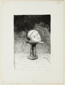 Op het Bord, plaat tien uit In Dromen door Odilon Redon
