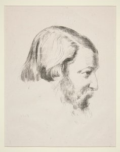 Portret van Paul Sérusier door Odilon Redon