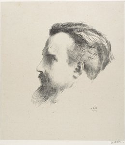 Portret van de Schilder Maurice Denis door Odilon Redon