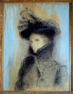 Portret van de keramist Marie Botkin