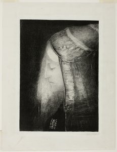 Profiel van Licht door Odilon Redon