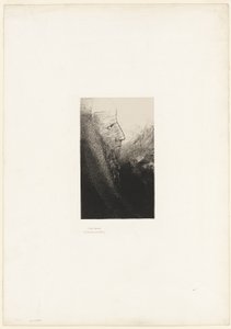 St. Antonius: "Help mij, O mijn God!", plaat 2 van 24 door Odilon Redon