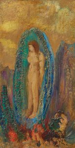De geboorte van Venus of Aurisch ei door Odilon Redon