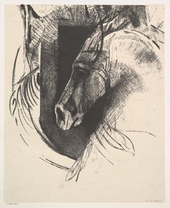 De Hengst, 1894 door Odilon Redon