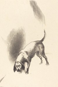 De Hond door Odilon Redon