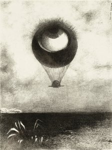 Het Oog, als een Vreemde Ballon, Stijgt naar de Oneindigheid. Serie: Voor Edgar Poe, 1882
