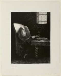 De lezer door Odilon Redon