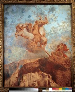 De tank van Apollo door Odilon Redon