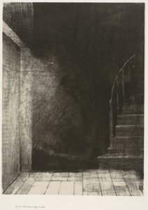 We zagen allebei een groot bleek licht, plaat 2 van 6 door Odilon Redon