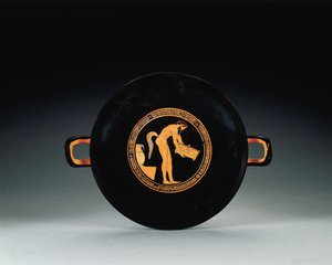 Attische roodfigurige kylix, ca. 470 v.Chr. door Oedipus Painter