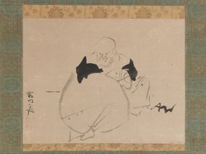 Hotei door Ogata Korin