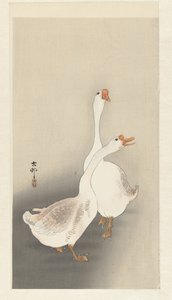 Twee Ganzen door Ohara Koson