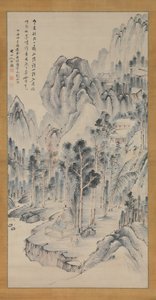 Shorinji Tempel, 1817 door Okada Beisanjin