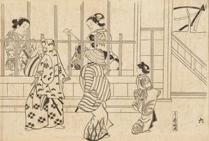  door Okumura Masanobu