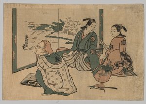 Geen Titel, 1742-1755 door Okumura Masanobu