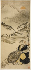 Saigyo Hoshi door Okumura Masanobu