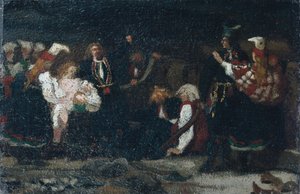 Gevecht op een boerenerf