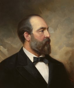 James Abram Garfield (1831-1881) door Ole Peter Hansen Balling