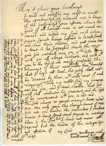 Brief van Oliver Cromwell aan Lord Fairfax, Wexford, 15 oktober 1649