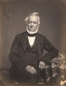 Portret van een heer met wit haar