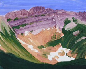 Leukerbad 17, 2012 (acryl op doek)