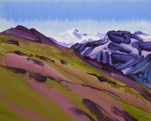 Leukerbad 18, 2012 (acryl op doek)
