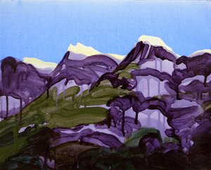 Leukerbad 20, 2012 (acryl op doek)