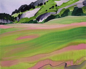 Leukerbad 2, 2012 (acryl op doek)