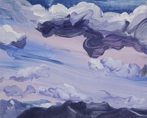 Leukerbad 3, 2012 (acryl op doek)