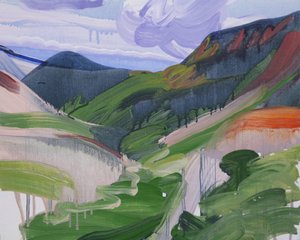 Leukerbad 4, 2012 (acryl op doek)