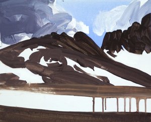 Leukerbad 7, 2012 (acryl op doek)