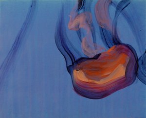 Méduses 5, 2013 (acryl op doek)