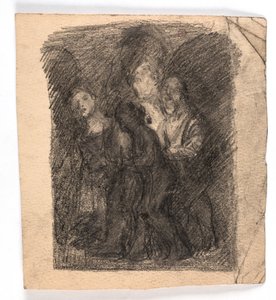 Schets voor "Diogenes" door Oluf Hartmann