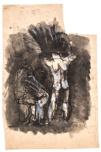 Studie voor "Daedalus en Icarus"