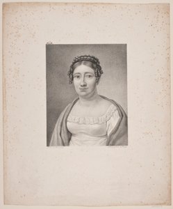 De vrouw van de kunstenaar
