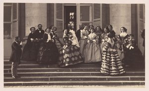Compiègne, presentatie van de prins-imperiaal door Olympe Aguado