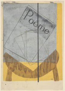 Compositie nr. 2: karakter door Onchi Kôshirô