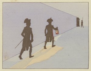 Als luitenant in Valence in 1785, maakte Napoleon elke dag de nachtwacht door Onfray de Breville Job