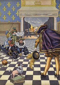 Koning Hendrik IV Van Frankrijk, Spelend Met Kinderen