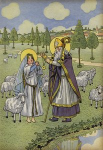 Sint Genevieve door Onfray de Breville Job