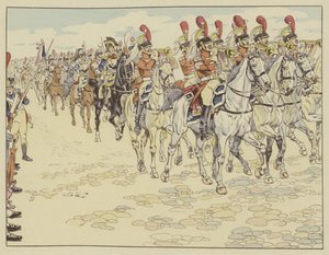 Het Franse leger betreedt Berlijn, 27 oktober 1806 door Onfray de Breville Job